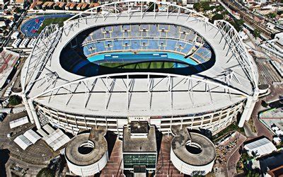 Download wallpapers Engenhao, Estadio Olimpico Nilton Santos, Rio de Janeiro, Botafogo stadium ...