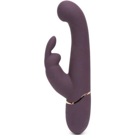 Fifty Shades Freed Come To Bed Rechargeable Slimline Rabbit Vibrator Sex Toys At Adult Empire