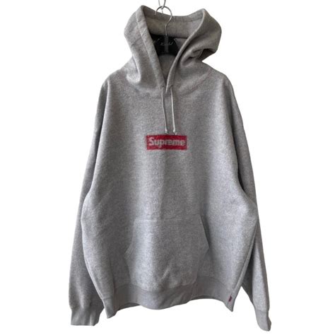 シュプリーム Supreme 23ss Inside Out Box Logo Hooded Sweatshirt グレー サイズ：xxl 8003001121387 カインドオルyahoo