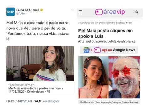 Folha de S Paulo EDáreavip Mel Maia é assaltada e pede carro Amanda