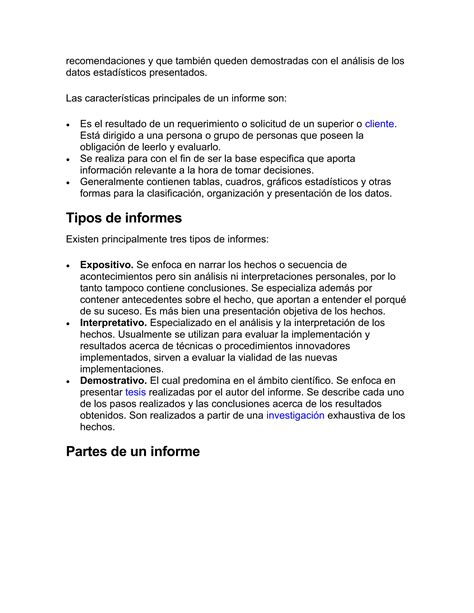 Partes De Informe Docx