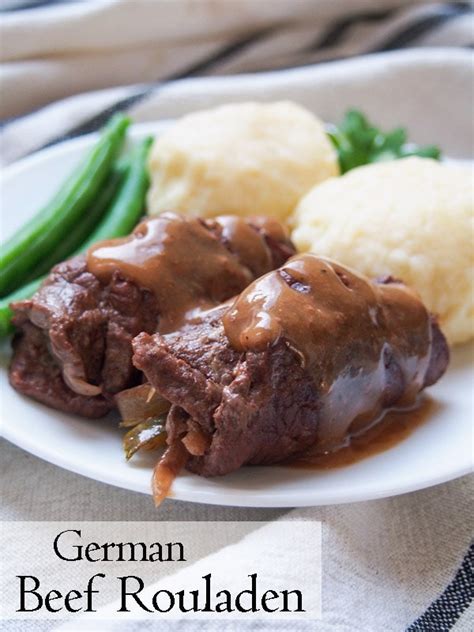 German Beef Rouladen • Curious Cuisiniere