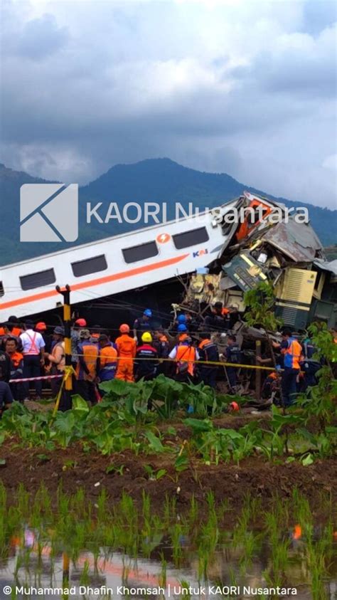 Update Kecelakaan Ka Bandung Knkt Dan Kai Akan Menginvestigasi