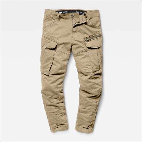 Rovic Zip 3d Straight Tapered Pants Beige G Star Raw®