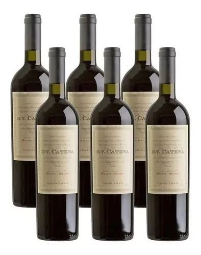 Vinho Argentino Dv Catena Malbec Malbec Caixa 6 Un Frete grátis