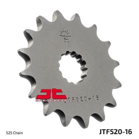 JT Sprockets 16 Tooth Steel Front Sprocket For Suzuki DL650 V Strom