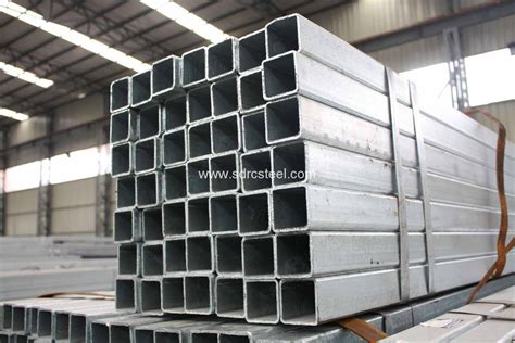 Ss Hot DIP Galvanized Square Steel Pipe Mm Mm Mm SDRC China Manufacturer Steel