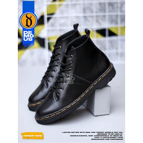 Jual DEMOUS TODO Sepatu Docmart Boots Formal Pantofel Kerja Pria