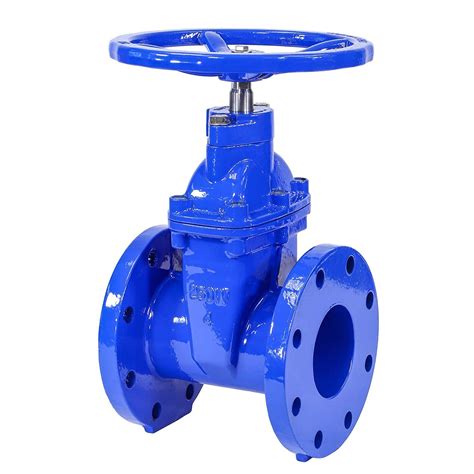 Din F Dn Non Rising Stem Cast Iron Gate Valve Non Rising Stem