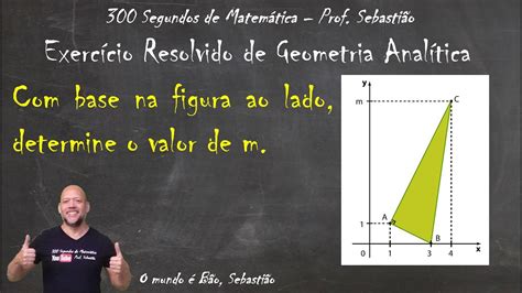 Geometria Anal Tica Ponto Exerc Cio Determine O Valor De M