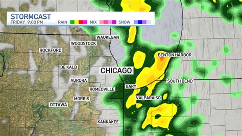 Severe Weather Chicago Timeline Latest Timing Updates With Storms