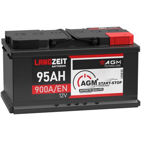 Langzeit AGM Batterie 95Ah 12V 164 90