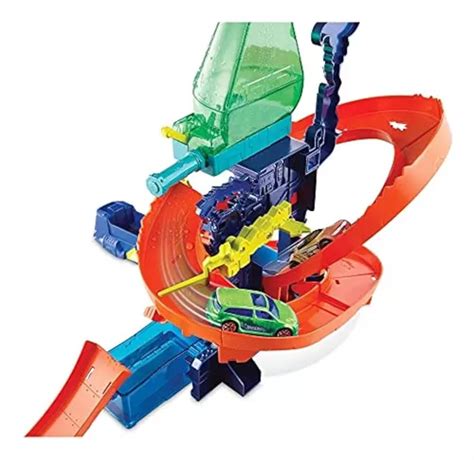 Hot Wheels Color Shifters Color Splash Science Lab Playset Cuotas sin interés