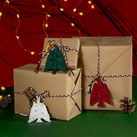 Easy Macramé Christmas Trees Kit | Beginner Friendly | Make Up To 9 ...