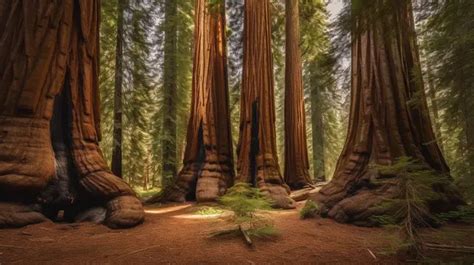 The Sequoia Of Yosemite National Park Background Picture Of Giant