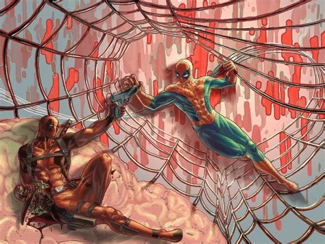 Pin By Anthony Noneya On Marvel Stuff Spideypool Deadpool And