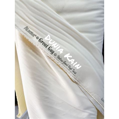 Jual Bahan Kain baju dan celana warna krim Bahan Kain Warna Light Cream