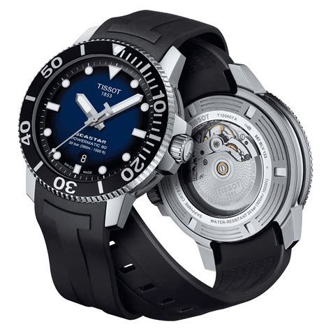 Tissot Seastar Powermatic Ocean Blue Corvus