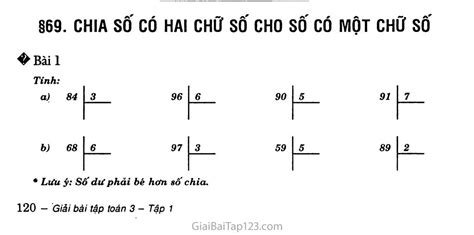 Tìm hiểu phép chia 2 chữ số cho 1 chữ số và phương pháp nhân