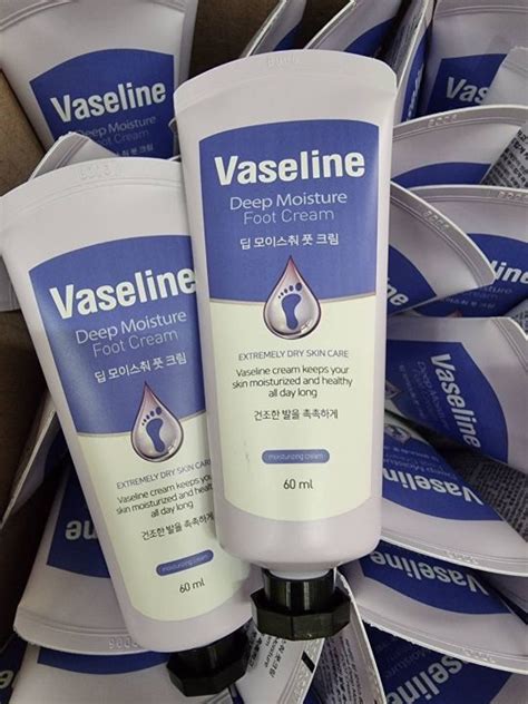 Vaseline Deep Moisture Foot Cream ขนาด 60 ml Lazada co th