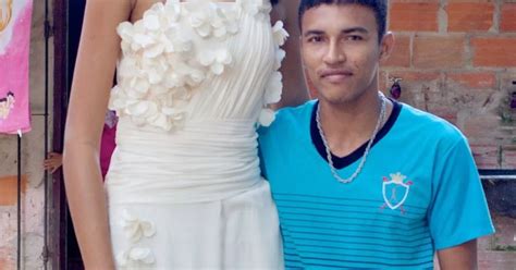 Elisany Da Cruz Silva Brazils Tallest Teen To Get Married And She