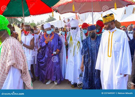 Oba of Benin Gets Documents on Repatriated Artefacts. Editorial ...