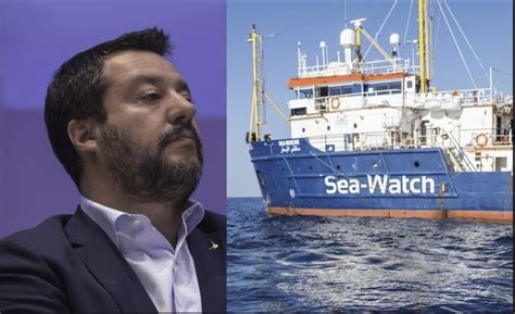 Matteo Salvini Farà Sbarcare La Sea Watch Se I 42 Migranti Lasciano L