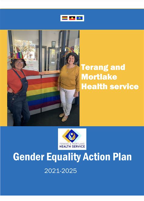 Tmhs Gender Equality Action Plan Cover Terang And Mortlake Health Service