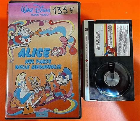 Alice Nel Paese Delle Meraviglie Betamax Walt Disney Eur