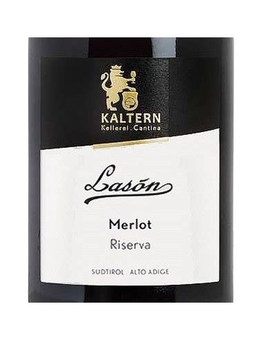 Alto Adige Merlot Doc Riserva Lason Ml Cantina Di