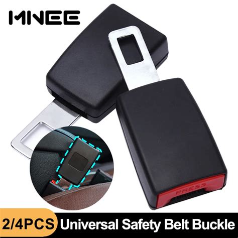 Universal Safety Belt Buckle Seat Belt Extender Steel Seat Belt Clip