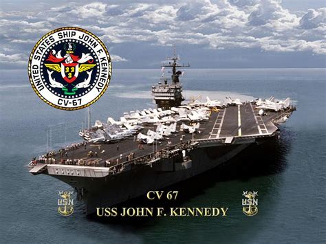 CV-67 USS John F. Kennedy Digital Art by Mil Merchant - Pixels