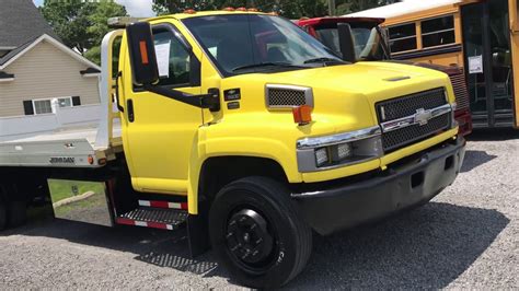 2008 Chevy Duramax Turbo Diesel C5500 Kodiaktopkick Rollback Wrecker