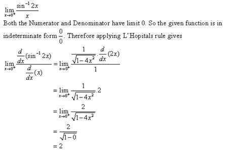 Solved Both The Numerator And Denominator Have Limit So Chegg