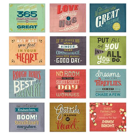 2024 Wall Calendar Positive Quotes And Images - Calendar 2024 Printable