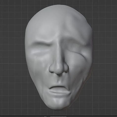 Face Sculpture 3d Model 3d Printable Cgtrader