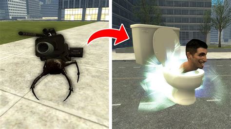 New Cameraman Parasite Crab Controls Skibidi Toilet In Garry S Mod