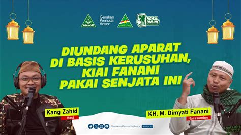 DIUNDANG APARAT DI BASIS KERUSUHAN KIAI FANANI PAKAI SENJATA INI