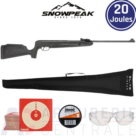 Carabine à plomb Snowpeak SR1200S 4 5mm 20 joules Armurerie Centrale