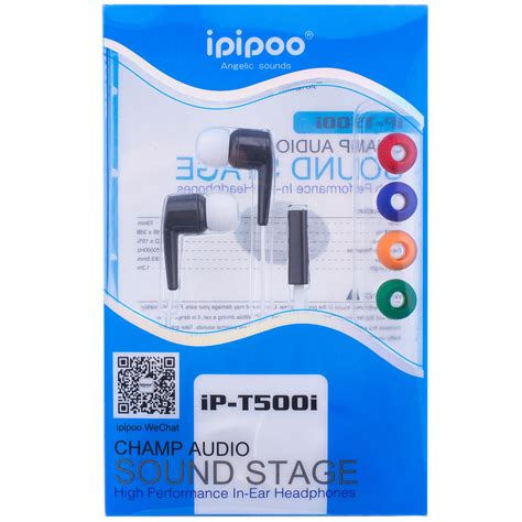 ٩(͡๏̯͡๏)۶ ЗДЕСЬ Вакуумные наушники Ipipoo ip-T500I с микрофоном и ...