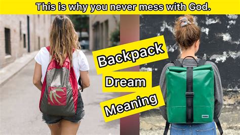 She Dream About Backpack This Happen In Reality Hidden Secret Not