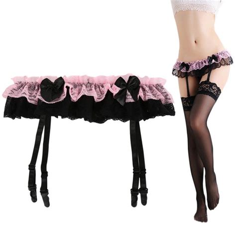 Wholesale Best Quality Brand Women Thongs Lace Stocking Suspender G