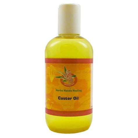 Organic Cold Pressed Castor Oil 250ml By Herbs Hands Healing