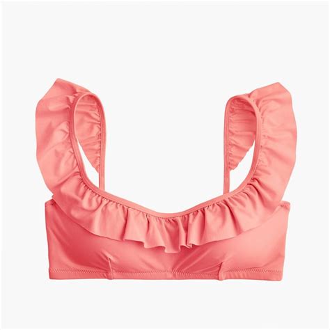 Shop The Women S Ruffle Bikini Top At J Crew And See The Entire See The Entire Selection Of