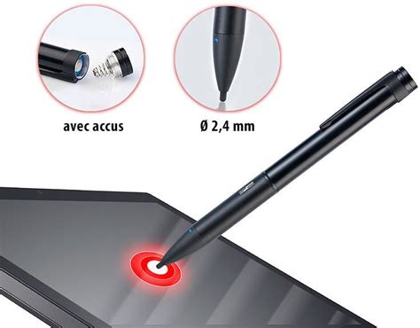 Stylet Actif Avec Pointe Ultra Fine Tr S Pr Cise Pour Cran Tactile