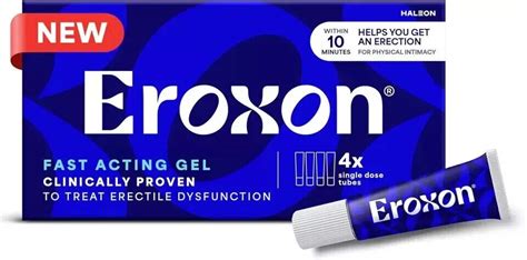 Eroxon StimGel Treatment Gel For Erectile Dysfunction Helps You Get