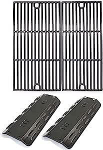 Amazon Hongso X Porcelain Coated Cast Iron Grill