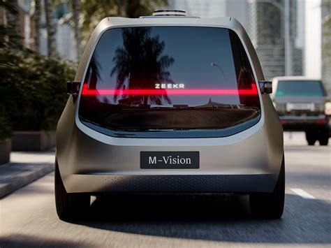 Zeekr M Vision Concept Geely Tochter Und Alphabets Waymo Zeigen Die