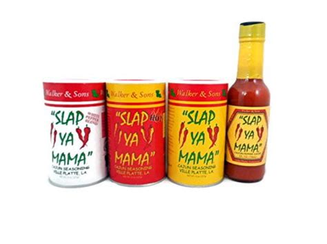 Slap Ya Mama Cajun Seasoning Bundle Items Original Hot White Pepper Blend And Pepper Sauce