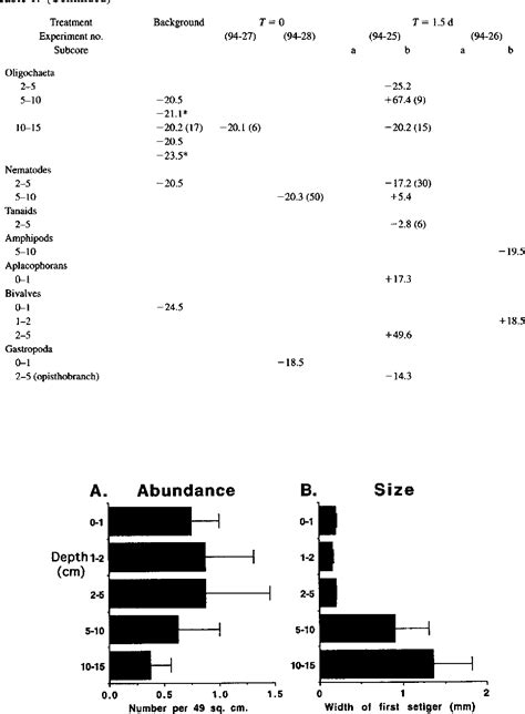 Table From Rapid Subduction Of Organic Matter By Maldanid Polychaetes